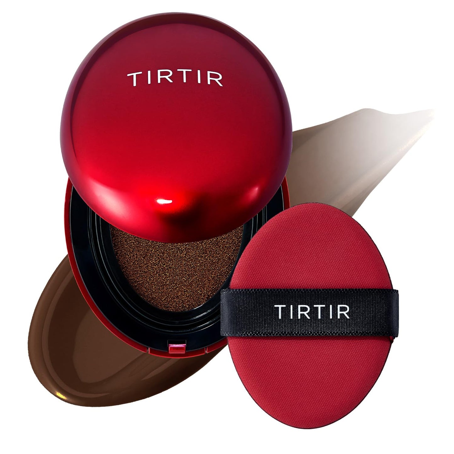 TIRTIR Mask Fit Red Cushion Foundation | Full coverage, Weightless, Skin fit, Satin Glow Finish, Korean Makeup BB Foundation, beauty, Tattoo cover up, Buildable (#29N Natural Beige, 0.63 Fl Oz)