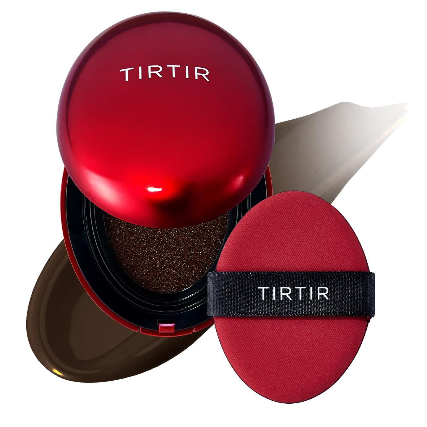TIRTIR Mask Fit Red Cushion Foundation | Full coverage, Weightless, Skin fit, Satin Glow Finish, Korean Makeup BB Foundation, beauty, Tattoo cover up, Buildable (#29N Natural Beige, 0.63 Fl Oz)
