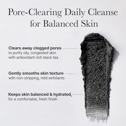 Korean Rice Mochi Face Cleanser - Face Wash, Gentle Scrub All in One for Deep Cleansing, Moisturizing, Pore Minimizing, Acne-Prone Skin, Removing Blackhead with Rice Water &amp; Green Tea