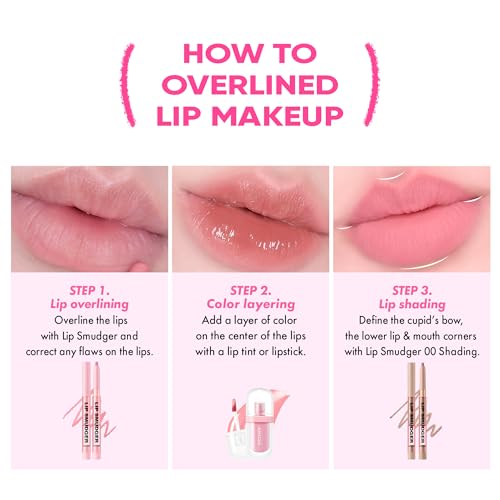 Amuse SEOUL LIP SMUDGER 01 BOKSOONGA | nude peach | Matte, creamy, soft, velvety, cruelty-free, lipcare, long-lasting, multiuse, vegan