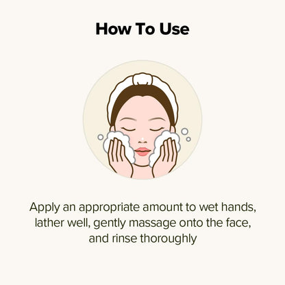 SKINFOOD Rice Daily Scrub Foam, Facial Cleanser with Face Scurb, Face Wash Fermented White Rice Bran Water, Gentle Exfoliating For Men and Women (150ml, 5.07 fl. oz.)