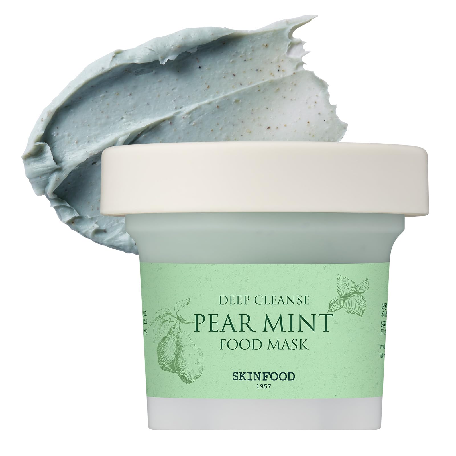 SKINFOOD Mask Honey Sugar 120g - Facial Pore Cleanser, Nourishing & Firming Skin Exfoliator - Wash Off Face Masks w/Melting Sugar for Healthy and Smooth Skin- Shower-Proof Texture (4.23 oz)